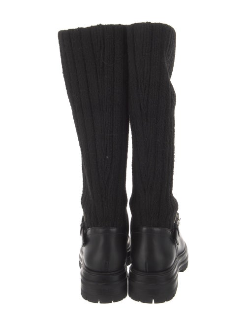 Gianvito Rossi Leather Rain Boots