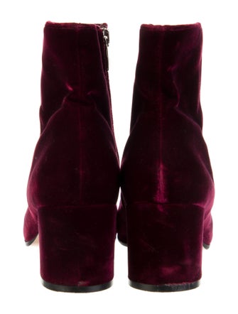 Gianvito Rossi Velvet Boots