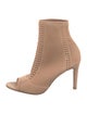 Gianvito Rossi Cutout Accent Sock Boots