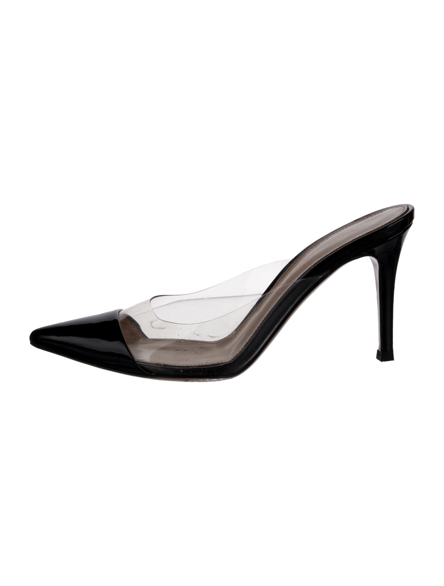 Gianvito Rossi Patent Leather Mules