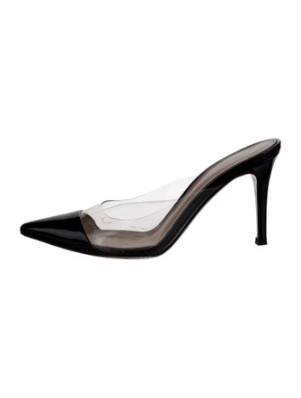 Gianvito Rossi Patent Leather Mules