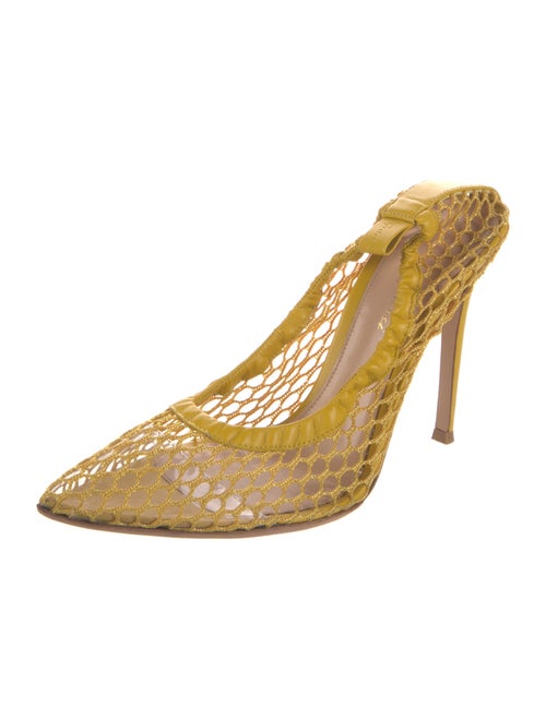 Gianvito Rossi Mesh Mules