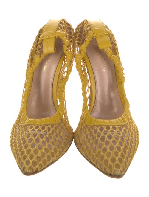 Gianvito Rossi Mesh Mules