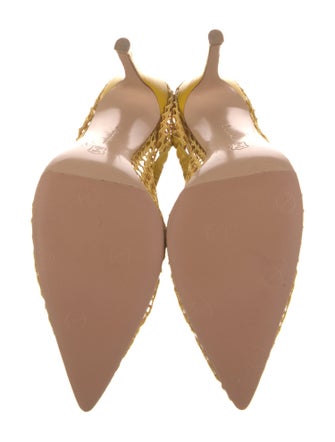 Gianvito Rossi Mesh Mules