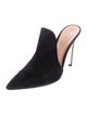 Gianvito Rossi Suede Mules