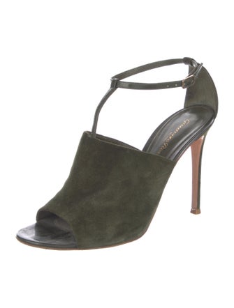 Gianvito Rossi Suede Sandals