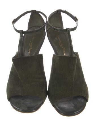 Gianvito Rossi Suede Sandals