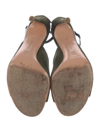 Gianvito Rossi Suede Sandals