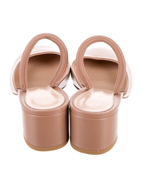 Gianvito Rossi Leather Mules
