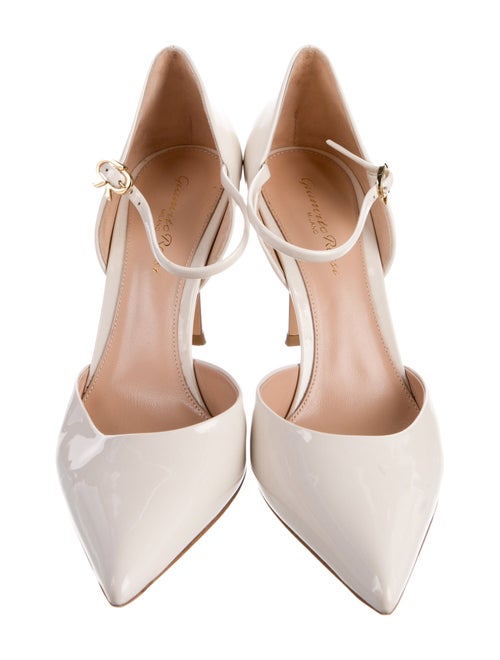 Gianvito Rossi Patent Leather D'Orsay Pumps