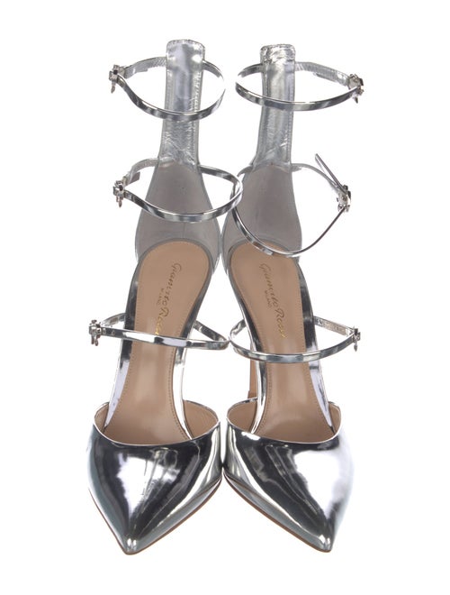 Gianvito Rossi Patent Leather D'Orsay Pumps