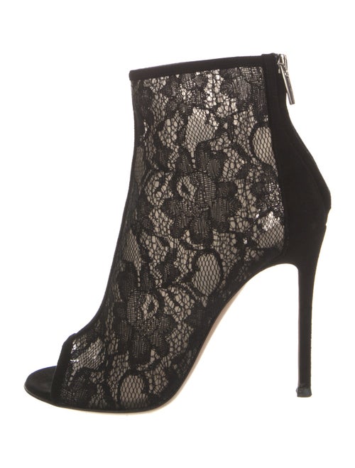 Gianvito Rossi Lace Lace Pattern Boots