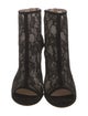 Gianvito Rossi Lace Lace Pattern Boots