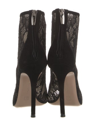Gianvito Rossi Lace Lace Pattern Boots