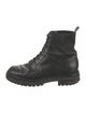 Gianvito Rossi Leather Combat Boots