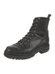 Gianvito Rossi Leather Combat Boots