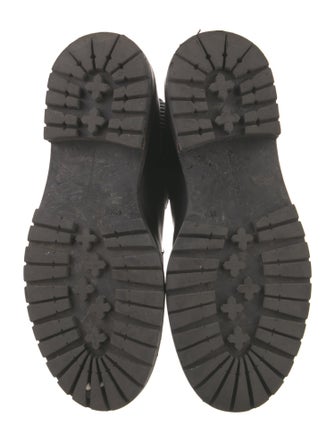 Gianvito Rossi Leather Combat Boots