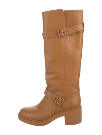 Gianvito Rossi Leather Riding Boots