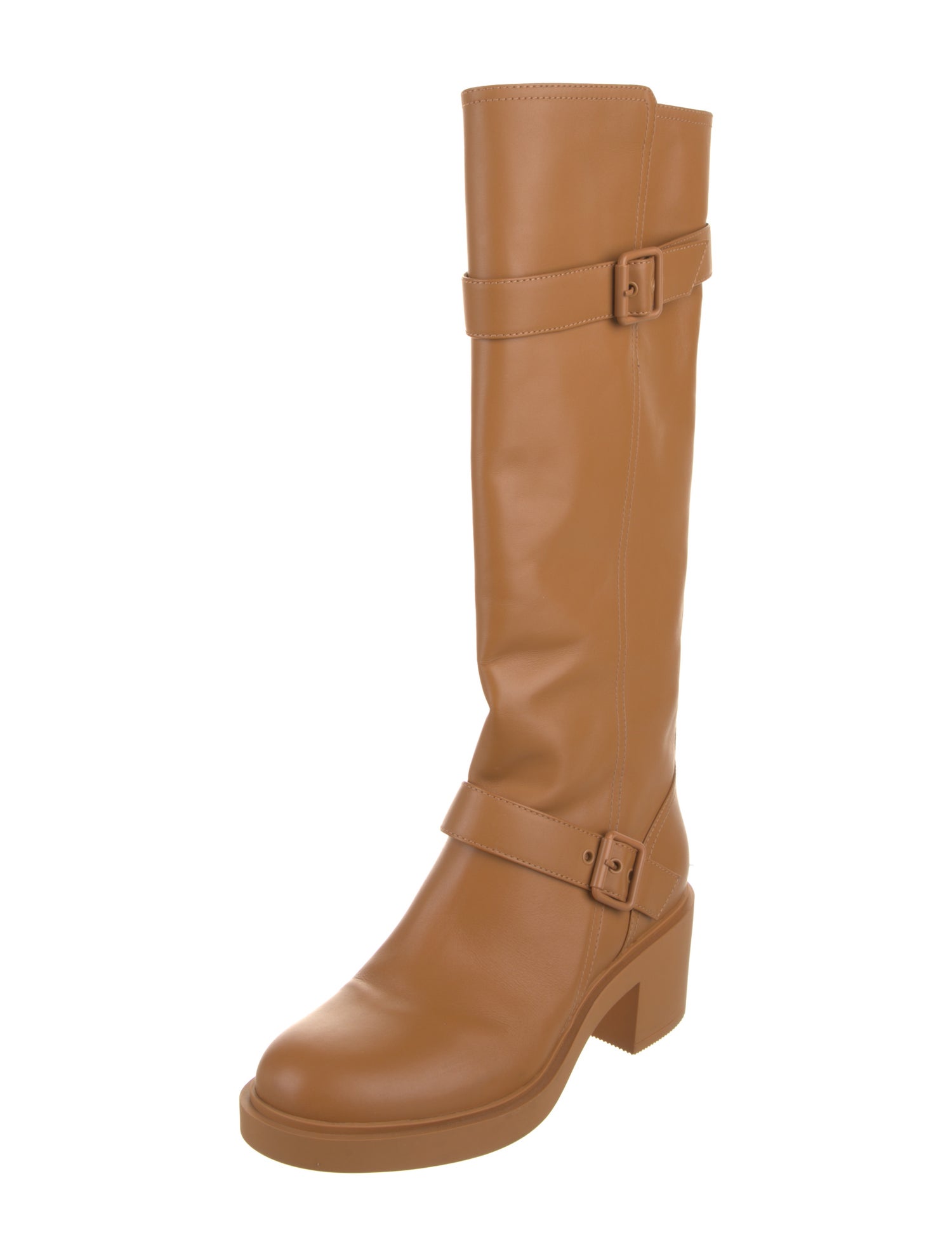 Gianvito Rossi Leather Riding Boots
