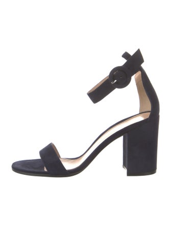 Gianvito Rossi Suede Sandals
