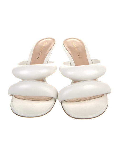 Gianvito Rossi Leather Slides