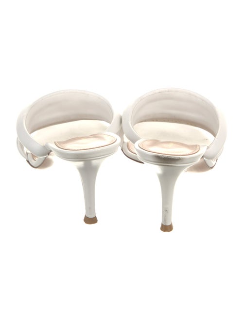 Gianvito Rossi Leather Slides