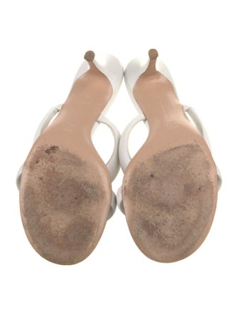 Gianvito Rossi Leather Slides