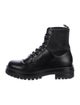 Gianvito Rossi Leather Combat Boots