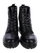 Gianvito Rossi Leather Combat Boots