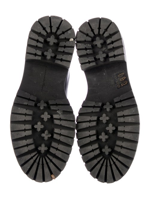 Gianvito Rossi Leather Combat Boots