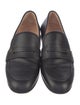 Gianvito Rossi Leather Braided Accents Loafers