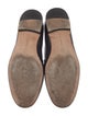 Gianvito Rossi Leather Braided Accents Loafers