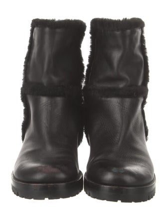 Gianvito Rossi Leather Moto Boots