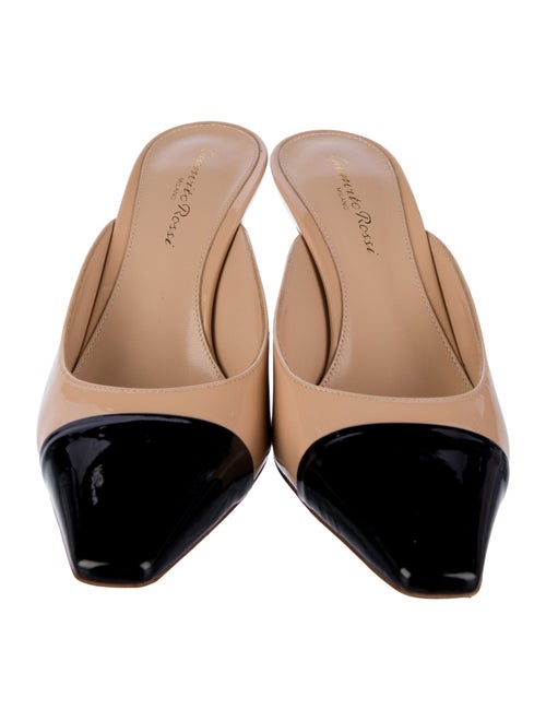 Gianvito Rossi Patent Leather Mules