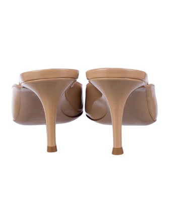 Gianvito Rossi Patent Leather Mules