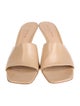 Gianvito Rossi Leather Slides