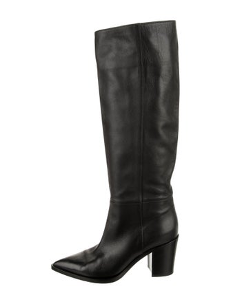 Gianvito Rossi Leather Riding Boots