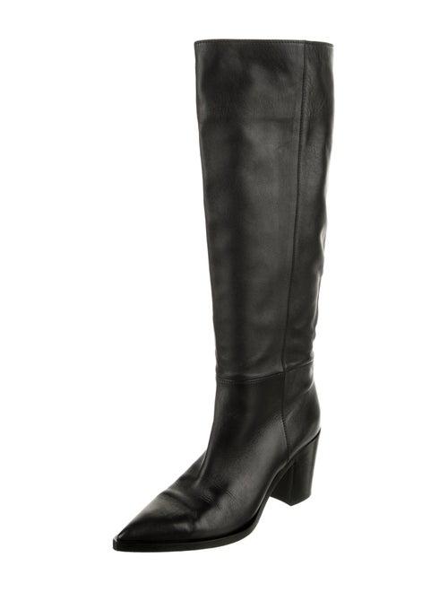 Gianvito Rossi Leather Riding Boots