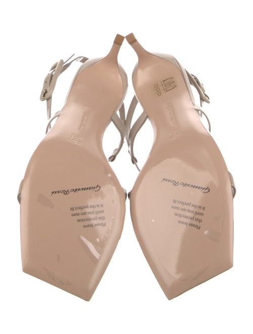 Gianvito Rossi Leather Slingback Sandals