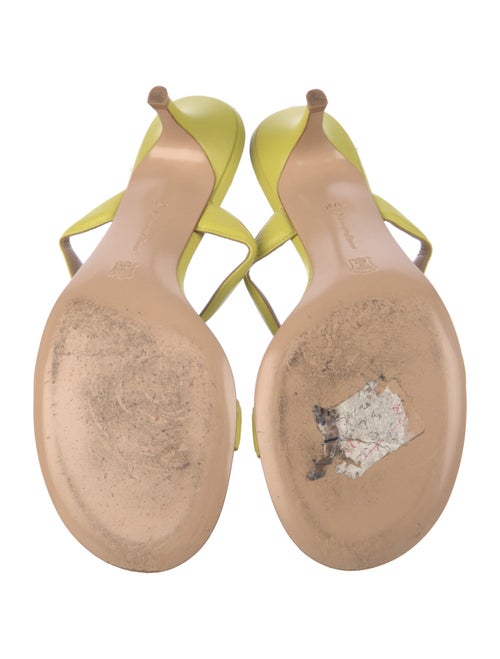 Gianvito Rossi Leather Slides