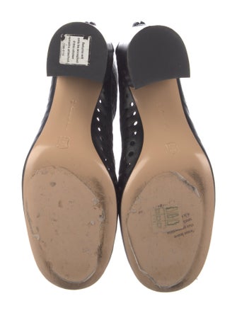 Gianvito Rossi Leather Lasercut Accents Boots