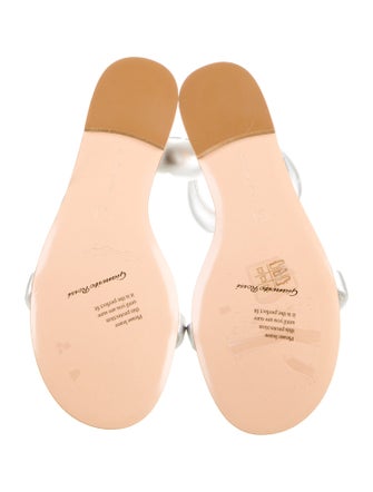 Gianvito Rossi Leather Slingback Sandals