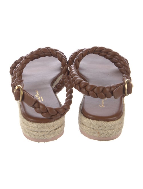 Gianvito Rossi Leather Espadrilles