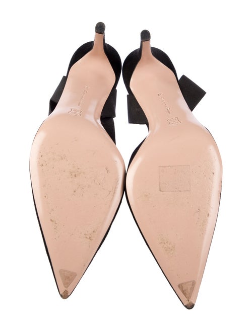 Gianvito Rossi Suede Slingback Pumps