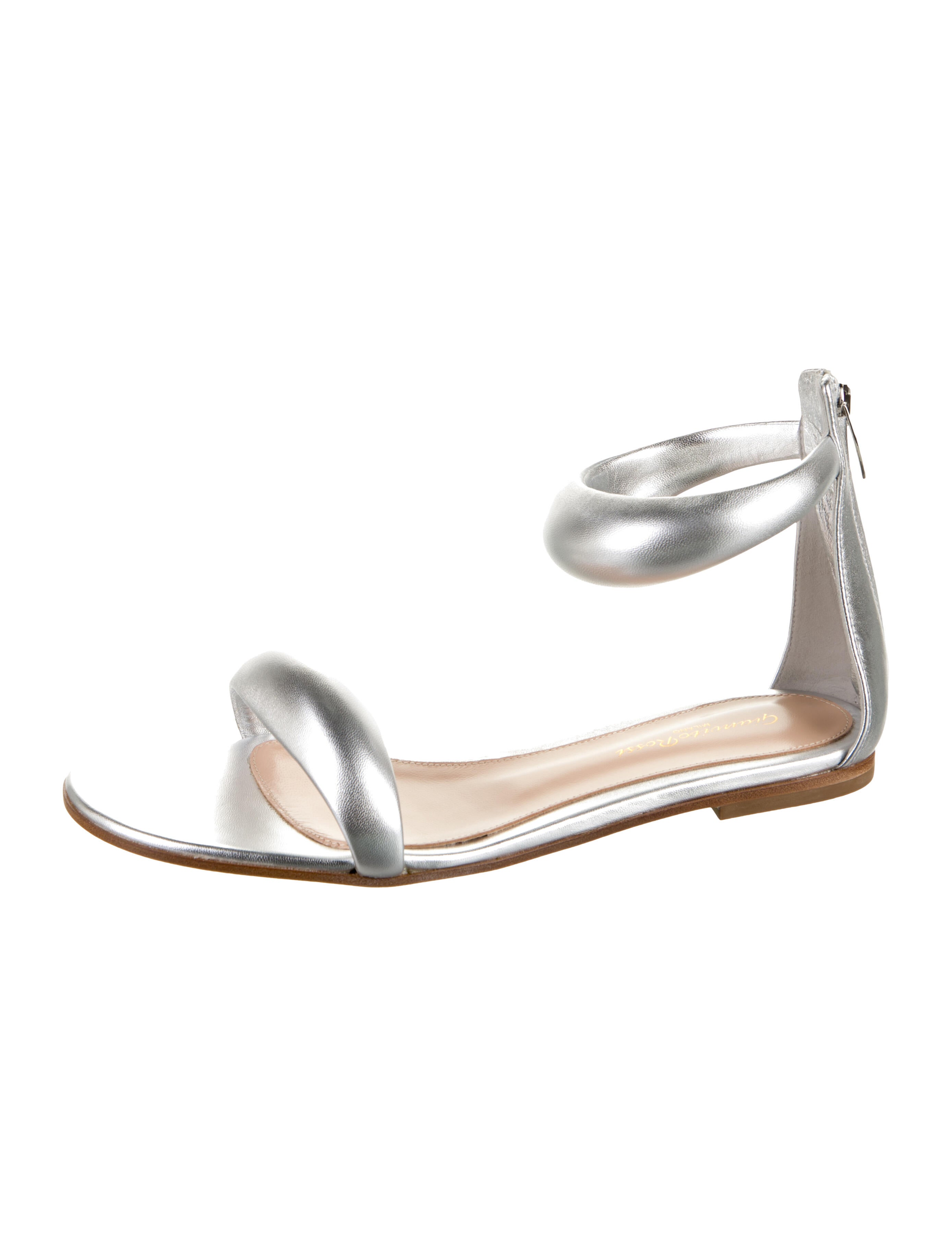 Gianvito Rossi Leather Sandals