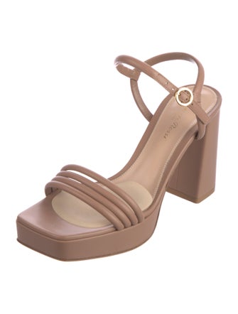 Gianvito Rossi Leather Sandals