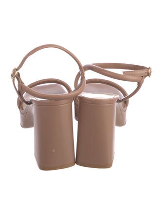 Gianvito Rossi Leather Sandals