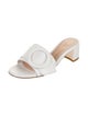 Gianvito Rossi Leather Slides