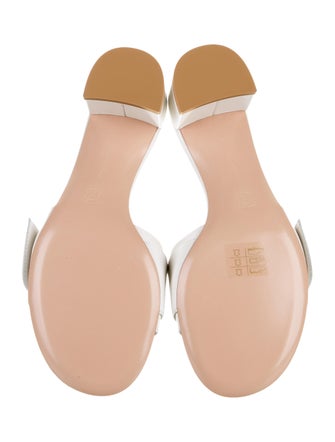 Gianvito Rossi Leather Slides