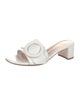 Gianvito Rossi Leather Slides